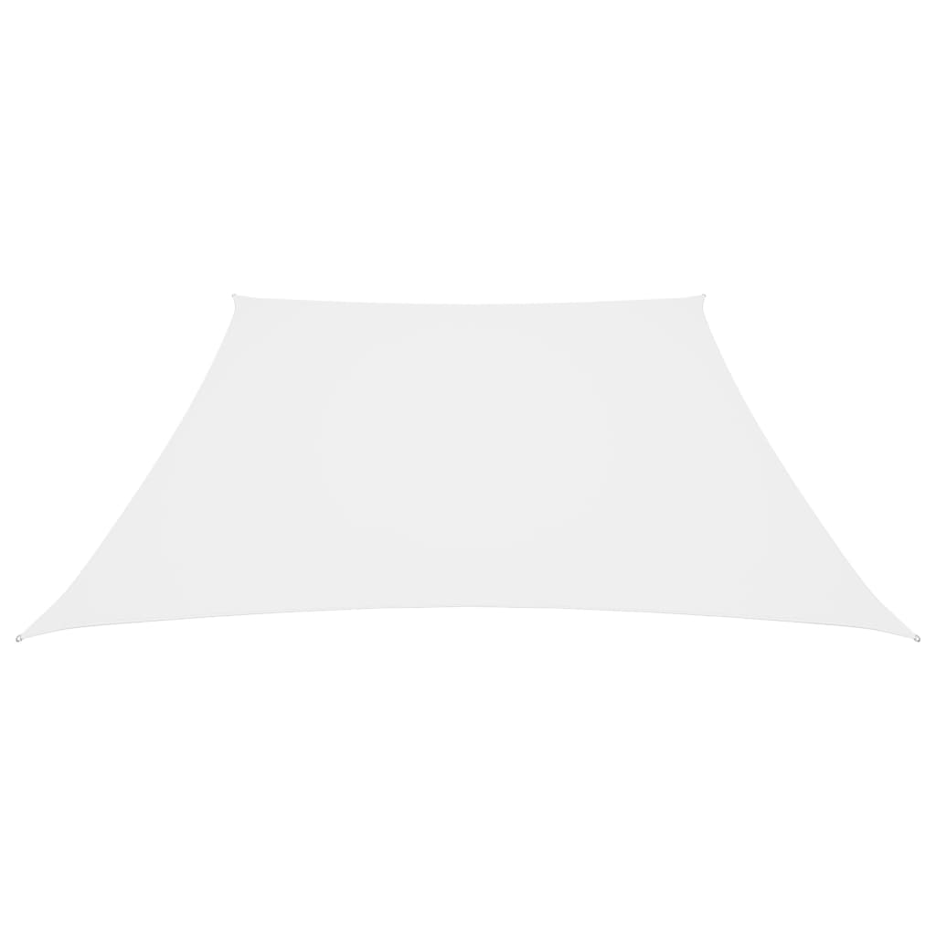 Trapecio Vidaxl Sunshade 3 4x3 M Oxford Fabric White