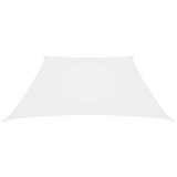 Vidaxl Sun Shade Trapezium 3 4x3 M tessuto Oxford bianco