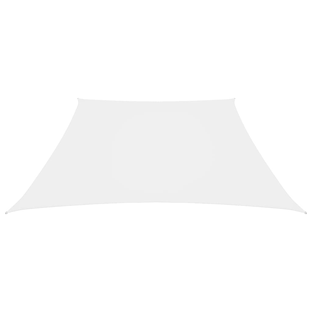 Vidaxl Sunshade Trapezium 4 5x4 M Oxford Fabric White