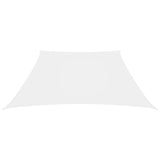 Vidaxl Sunshade Trapezium 4 5x4 M Oxford Fabric White