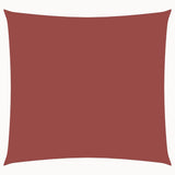 Vidaxl zonnescherm vierkant 4,5x4,5 m oxford stof terraccota