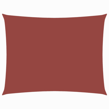 Vidaxl zonnescherm rechthoekig 2,5x4,5 m oxford stof terracottakleurig