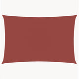 Vidaxl zonnescherm rechthoekig 3,5x5 m oxford stof terracottakleurig