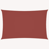 Vidaxl zonnescherm rechthoekig 5x7 m oxford stof terracottakleurig