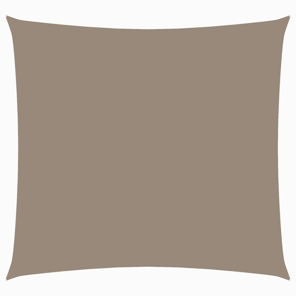 Vidaxl Sunshade Square 4,5x4,5 m oxford tyg taupe