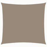 Vidaxl zonnescherm vierkant 7x7 m oxford stof taupe
