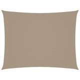 Vidaxl zonnescherm rechthoekig 2x3 m oxford stof taupe