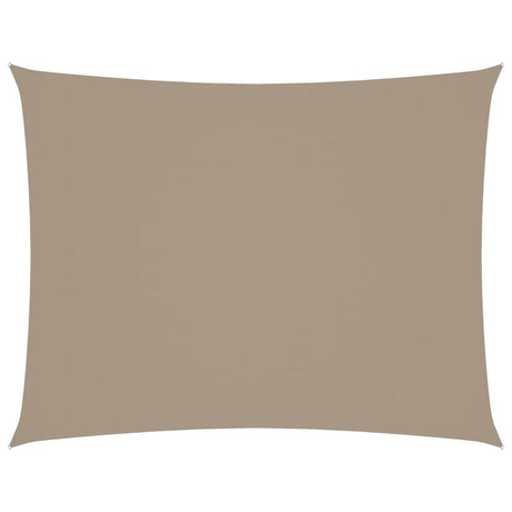 Vidaxl zonnescherm rechthoekig 2x3 m oxford stof taupe