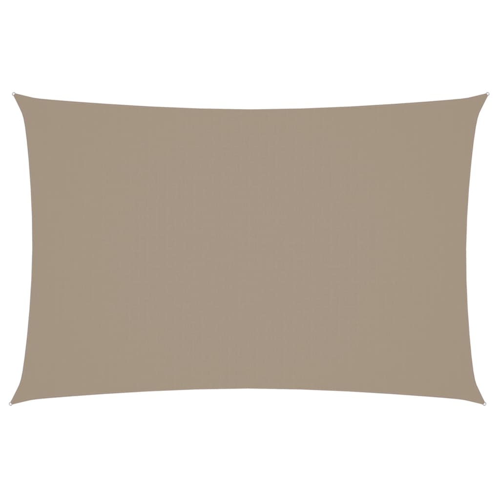 Vidaxl Sunshade rectangulaire 2x4 m oxford tissu taupe