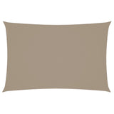 Vidaxl Sunshade rectangulaire 2x4 m oxford tissu taupe