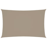 Vidaxl zonnescherm rechthoekig 2x5 m oxford stof taupe