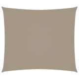 Vidaxl zonnescherm rechthoekig 2,5x3 m oxford stof taupe
