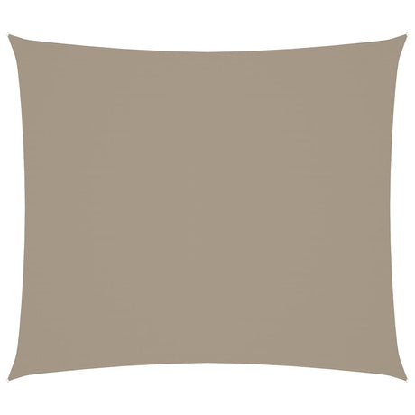 Vidaxl zonnescherm rechthoekig 2,5x3 m oxford stof taupe