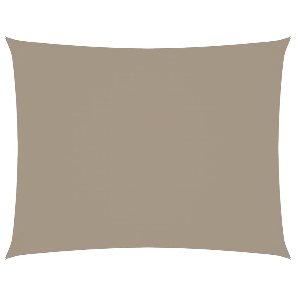 VIDAXL Sunshade Rechteck 2,5 x 3,5 M Oxford Stofftaupe