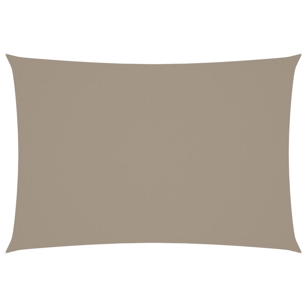 VIDAXL Sunshade Rechteck 2,5 x 4,5 M Oxford Stofftaupe