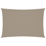 VIDAXL Sunshade Rechteck 2,5 x 4,5 M Oxford Stofftaupe