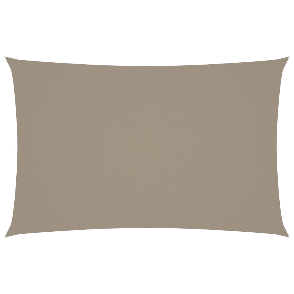 VIDAXL Sunshade Rechteck 2,5 x 5 M. Oxford Stofftaupe