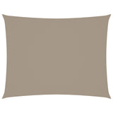 Vidaxl zonnescherm rechthoekig 3x4 m oxford stof taupe