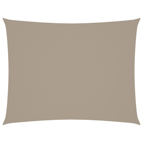 Vidaxl zonnescherm rechthoekig 3x4,5 m oxford stof taupe