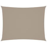 Vidaxl Sunshade Rectangular 3x4,5 M Oxford Fabric Taupe