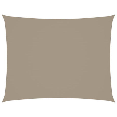 Vidaxl zonnescherm rechthoekig 3x6 m oxford stof taupe