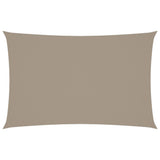 Vidaxl Sun Shade Rectangular 4x7 M Tessuto Oxford Taupe