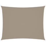 Vidaxl Sunshade rectangulaire 5x6 m oxford tissu taupe