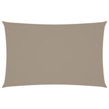 Vidaxl Sunshade rectangulaire 5x8 m oxford tissu taupe