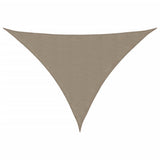 Vidaxl zonnescherm driehoekig 2,5x2,5x3,5 m oxford stof taupe