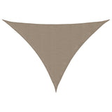 Vidaxl zonnescherm driehoekig 4x5x5 m oxford stof taupe