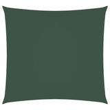 Vidaxl Sunshade Square 2x2 M Oxford Fabric Dark Green