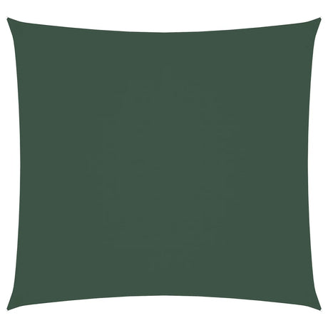 Vidaxl zonnescherm vierkant 3,6x3,6 m oxford stof donkergroen