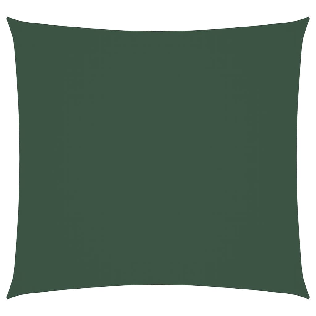 VIDAXL TOWNING Square 5x5 M tessuto oxford verde scuro