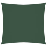 VIDAXL TOWNING Square 5x5 M tessuto oxford verde scuro