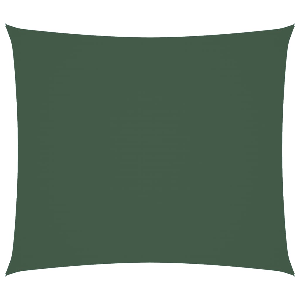 Vidaxl Sunshade rectangulaire 2x2,5 m Tissu oxford vert foncé