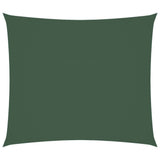 Vidaxl Sunshade rectangulaire 2x2,5 m Tissu oxford vert foncé