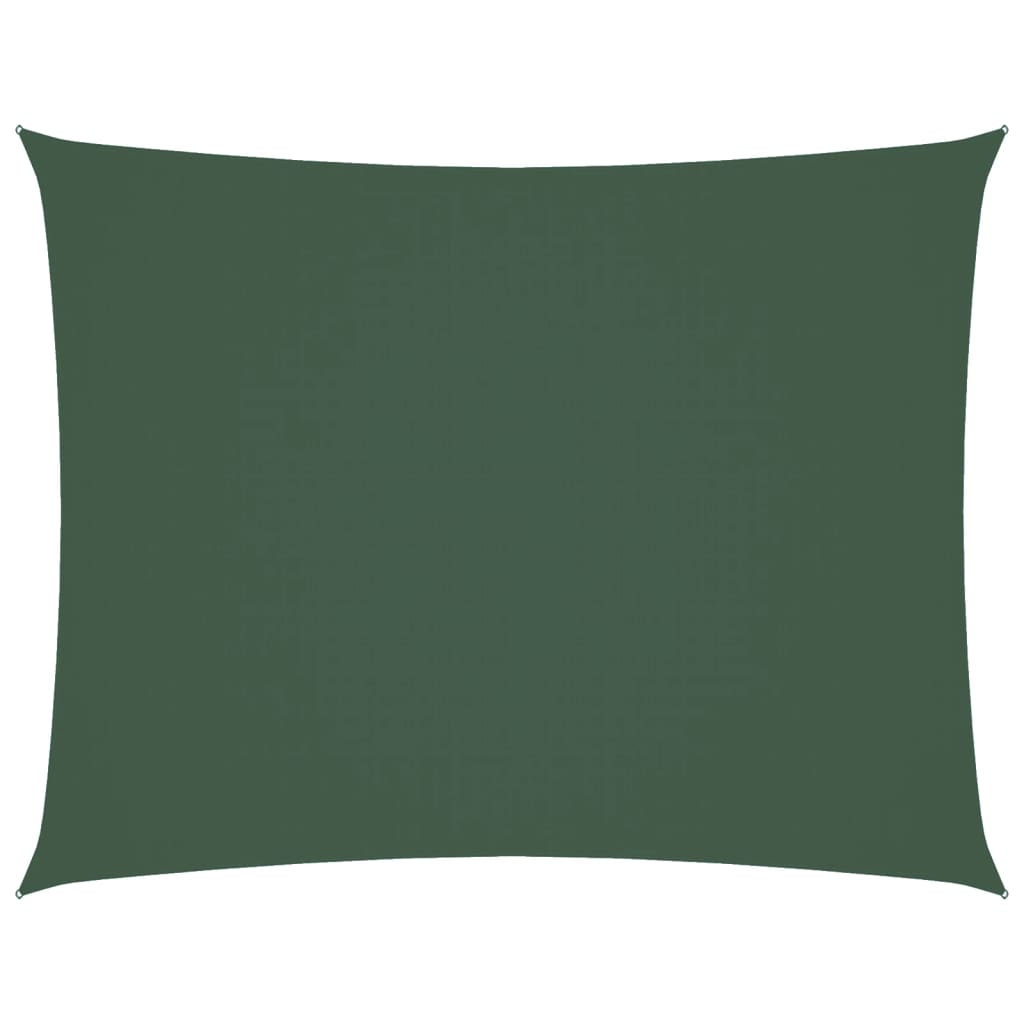 Vidaxl Shadow Tissu rectangulaire 2x3 m Oxford tissu vert foncé