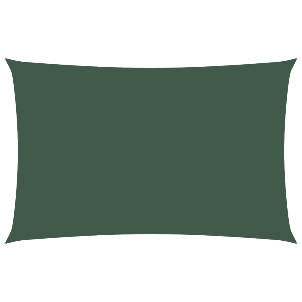 Vidaxl Sunshade rectangular 2x4,5 m tissu oxford vert foncé