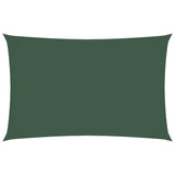 Vidaxl Sunshade rectangular 2x4,5 m tissu oxford vert foncé