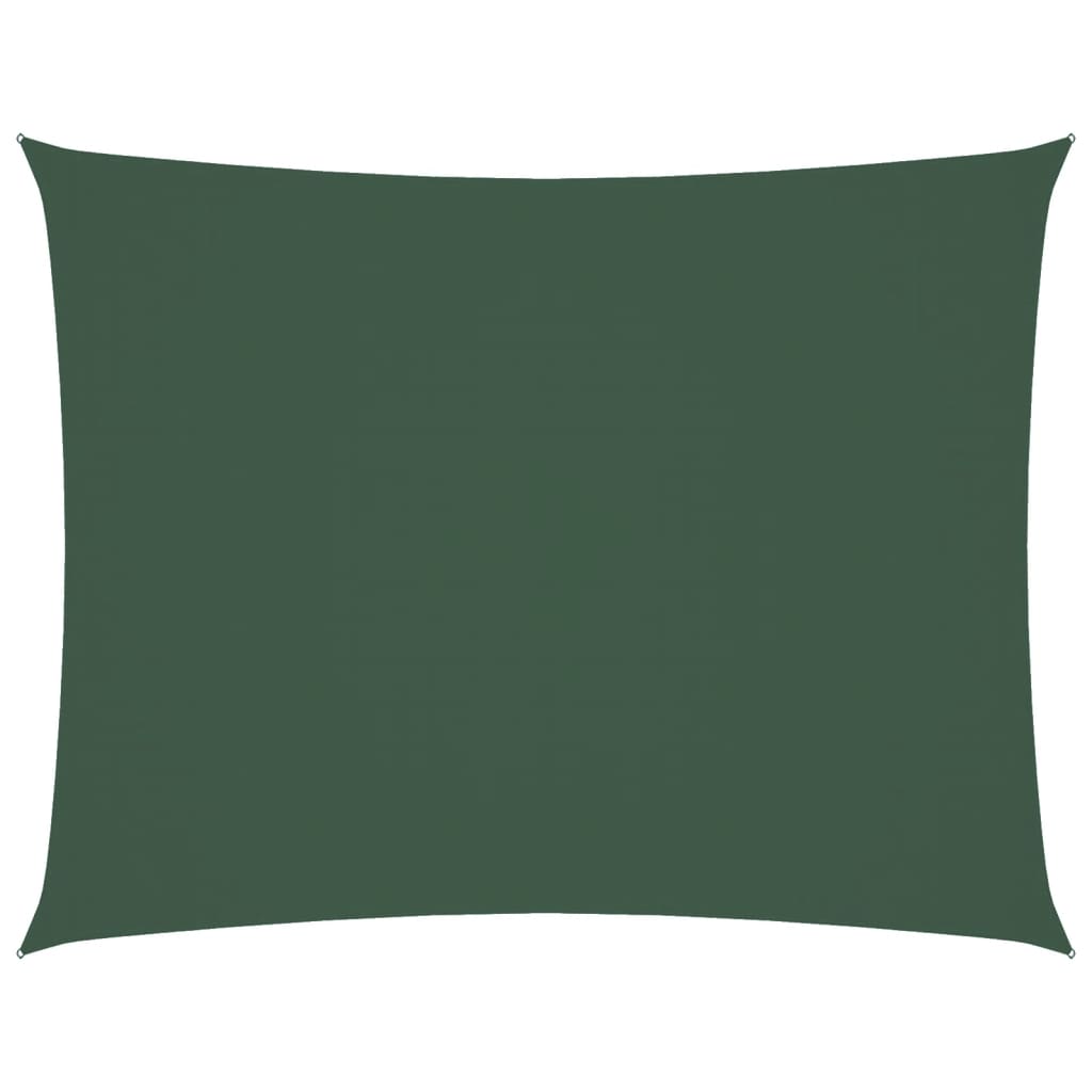 Vidaxl Sunshade rectangulaire 4x5 m Oxford tissu vert foncé