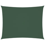 Vidaxl Sunshade rectangulaire 4x5 m Oxford tissu vert foncé