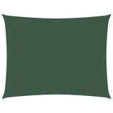 Vidaxl Sun Shade Rectangular 5x6 M Tessuto Oxford Verde scuro