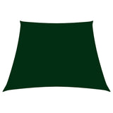 Vidaxl Zonnezeil Trapezium 3 5x4 M Oxford fabric dark green