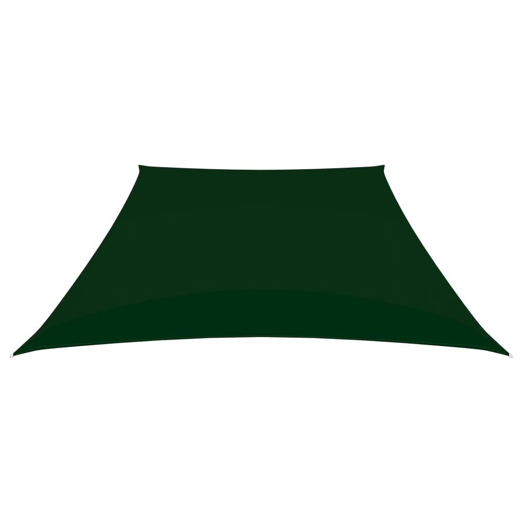 Vidaxl Zonnezeil Trapezium 3 5x4 M Oxford fabric dark green