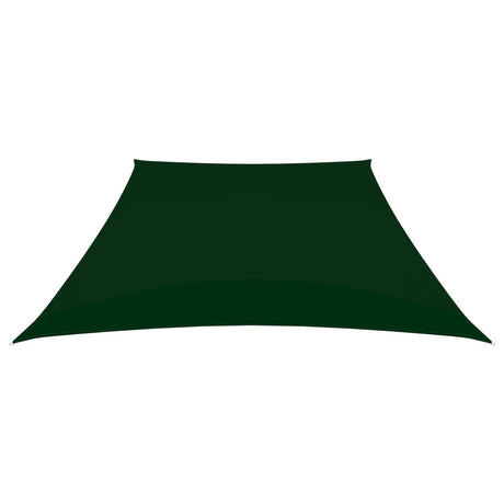 Vidaxl Zonnezeil Trapezium 3 5x4 M Oxford fabric dark green