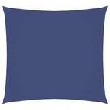 Vidaxl zonnescherm vierkant 2,5x2,5 m oxford stof blauw