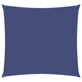 Vidaxl zonnescherm vierkant 5x5 m oxford stof blauw
