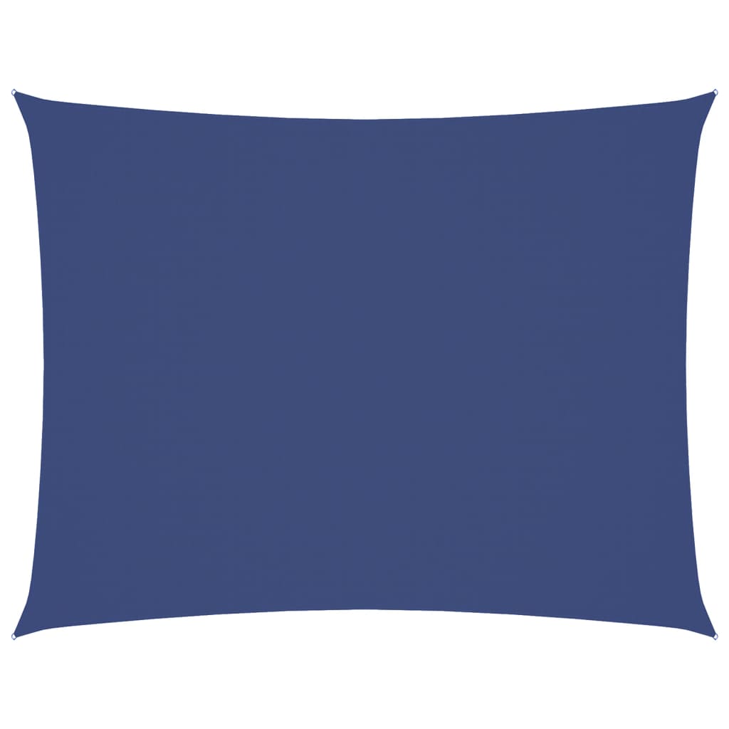 Vidaxl schaduwdoek rechthoekig 5x6 m oxford stof blauw