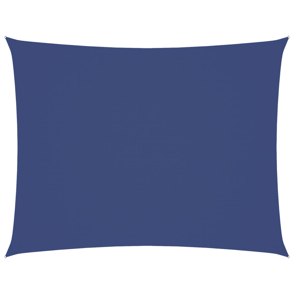 Vidaxl schaduwdoek rechthoekig 6x8 m oxford stof blauw