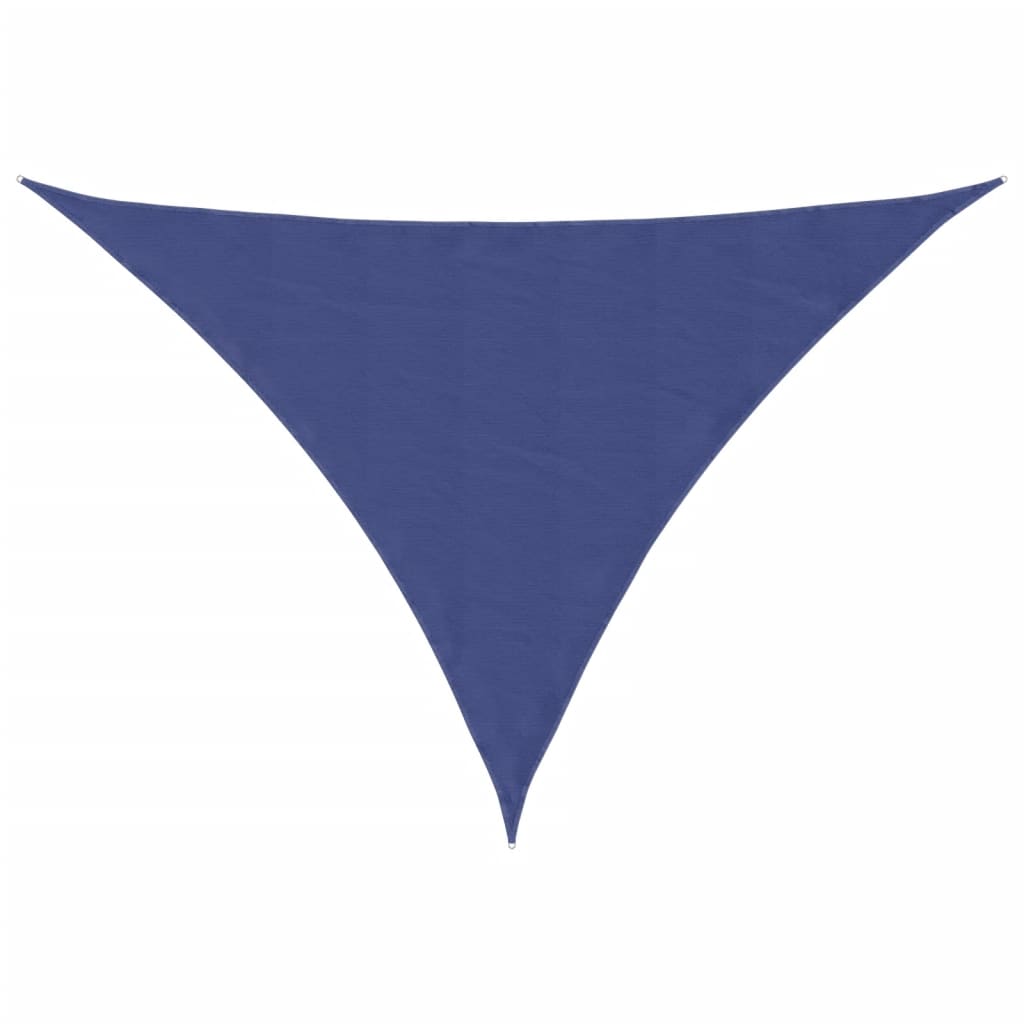 Vidaxl zonnescherm driehoekig 3x3x4,24 m oxford stof blauw